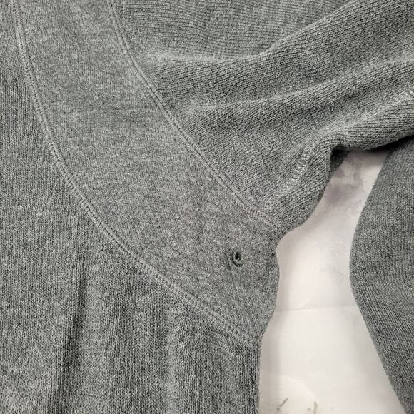 Tommy Bahama Gray Oversized Heavyweight 1/4 Zip Sweatshirt size XL - Picture 6 of 10